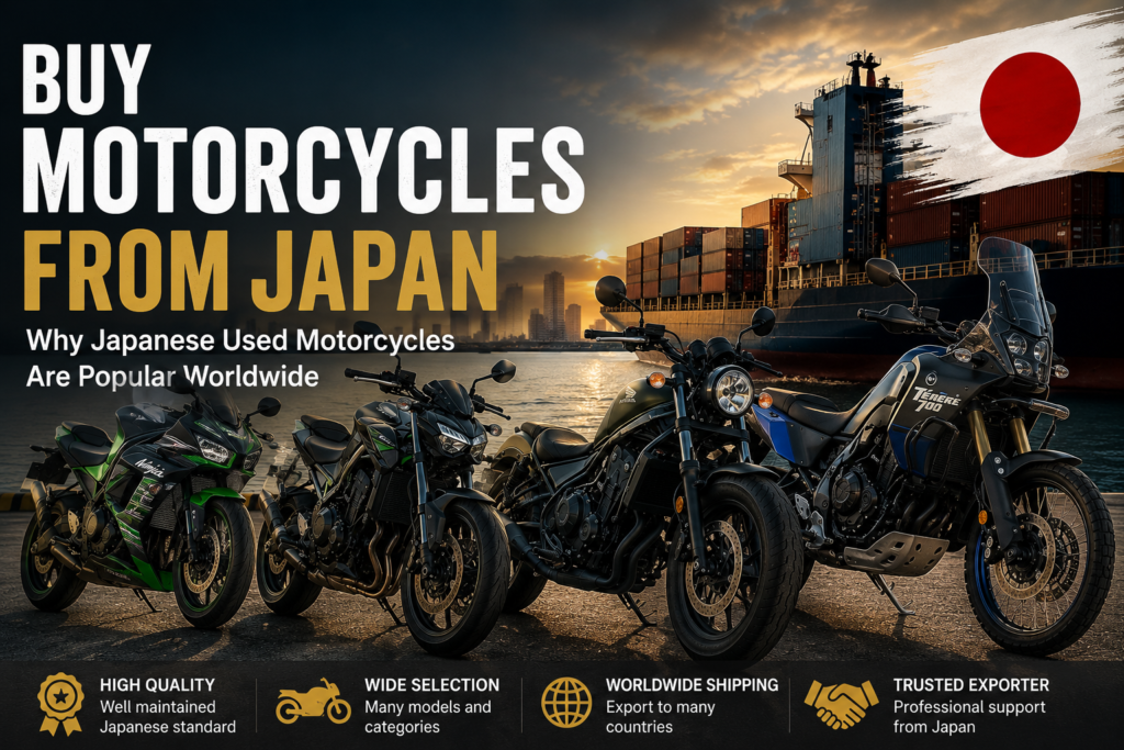 Buy Motorcycles from Japan