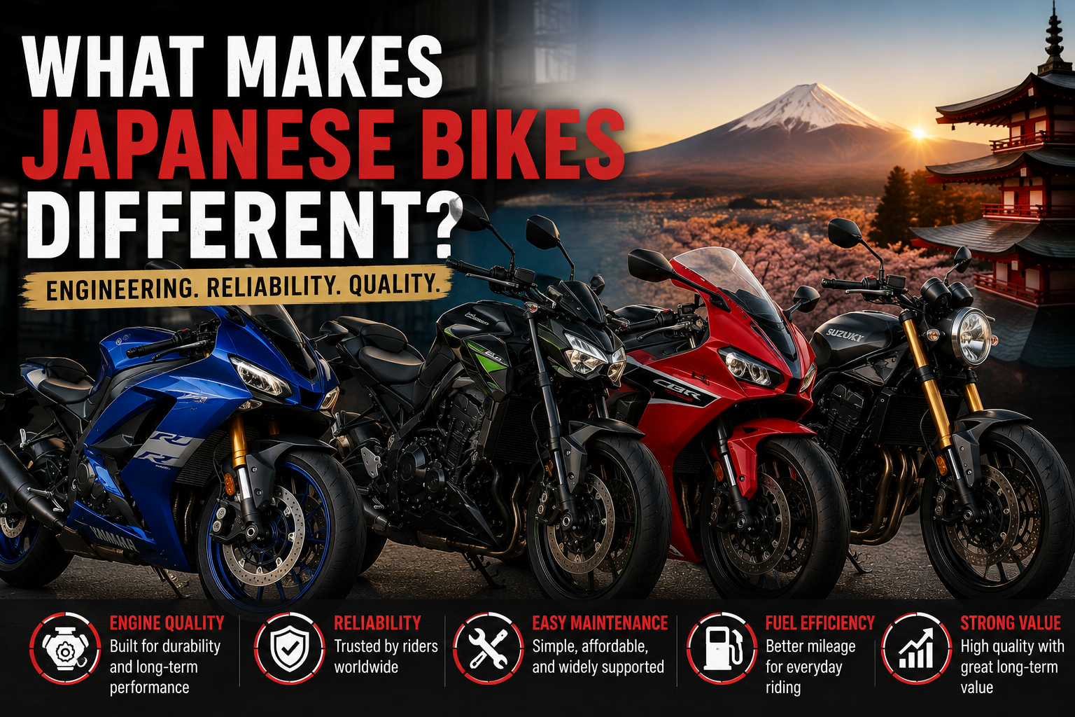 Reliable Japanese Motorcycles