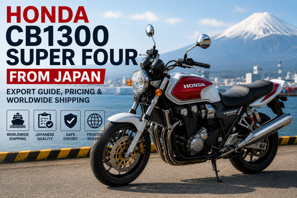 Honda CB1300 Super Four from Japan: Export Guide, Pricing & Worldwide Shipping