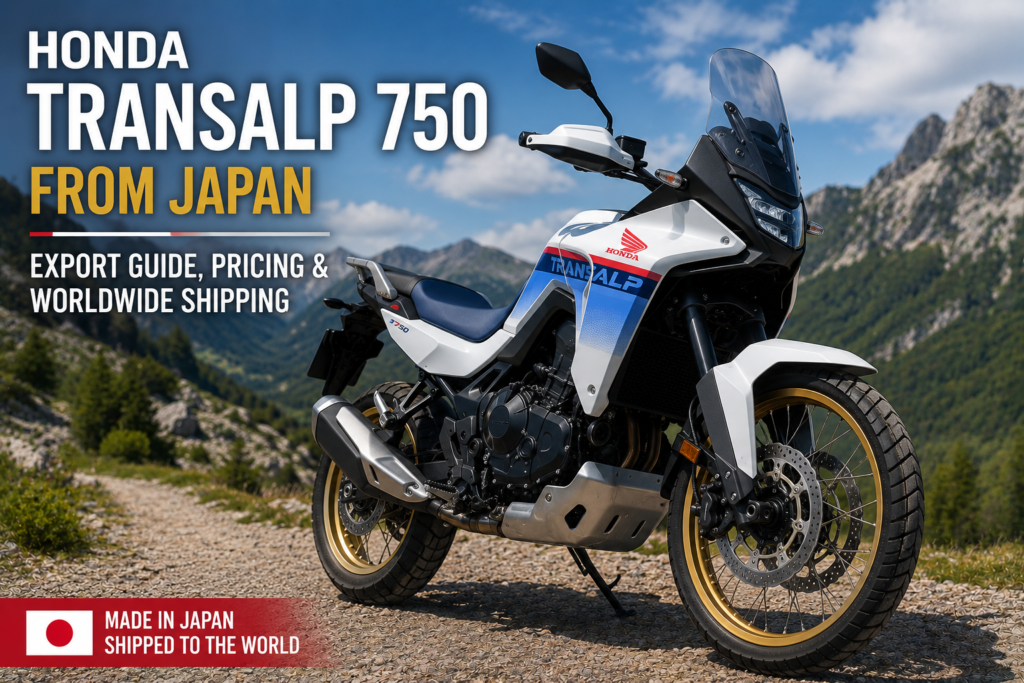 Honda Transalp 750 from Japan: Export Guide, Pricing & Worldwide Shipping