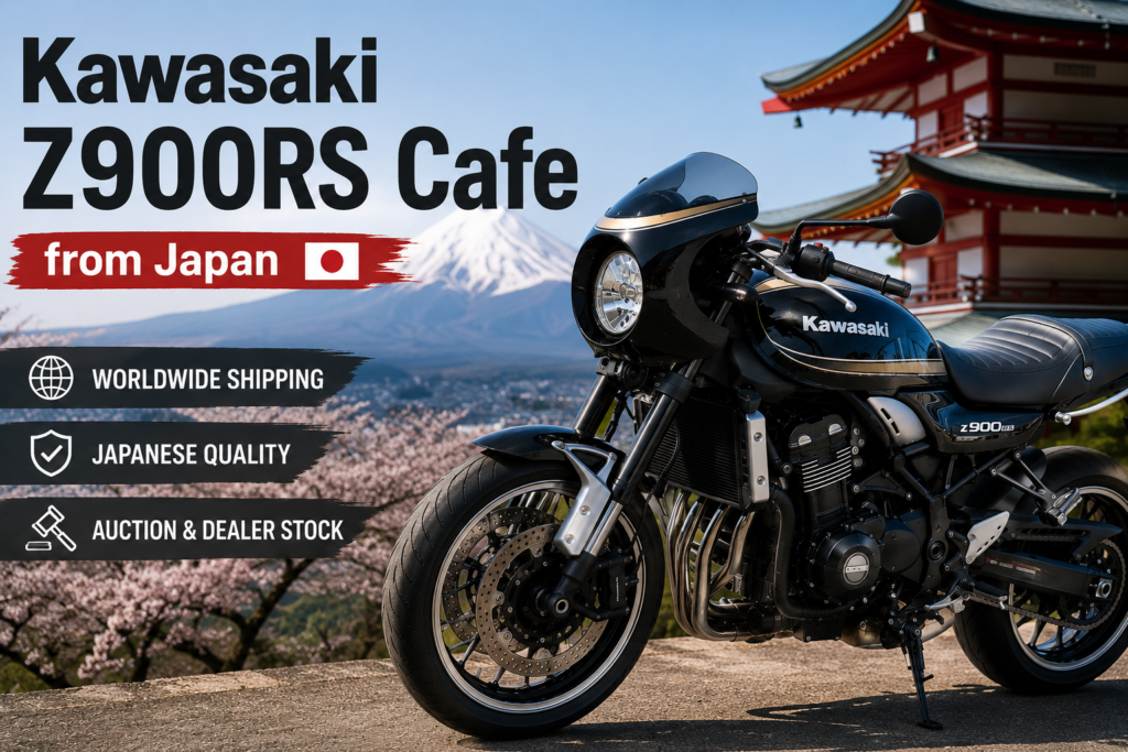 Kawasaki Z900RS Cafe from Japan: Export Guide, Pricing & Worldwide Shipping