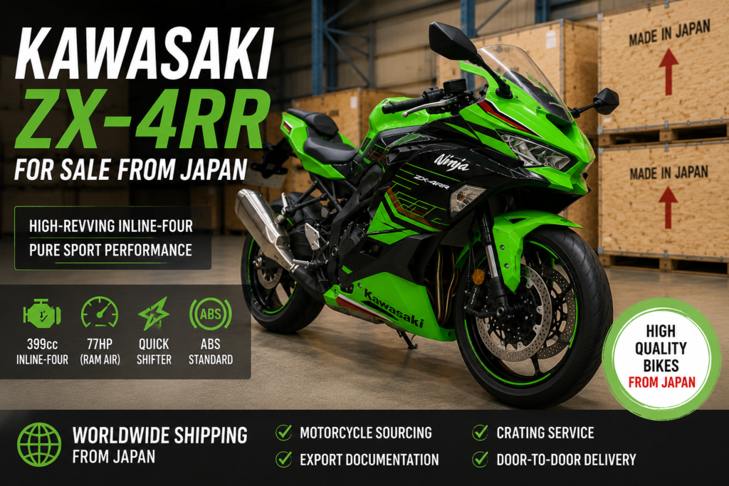 Kawasaki ZX-4RR for Sale from Japan: Review, Specs, Price & Buying Guide