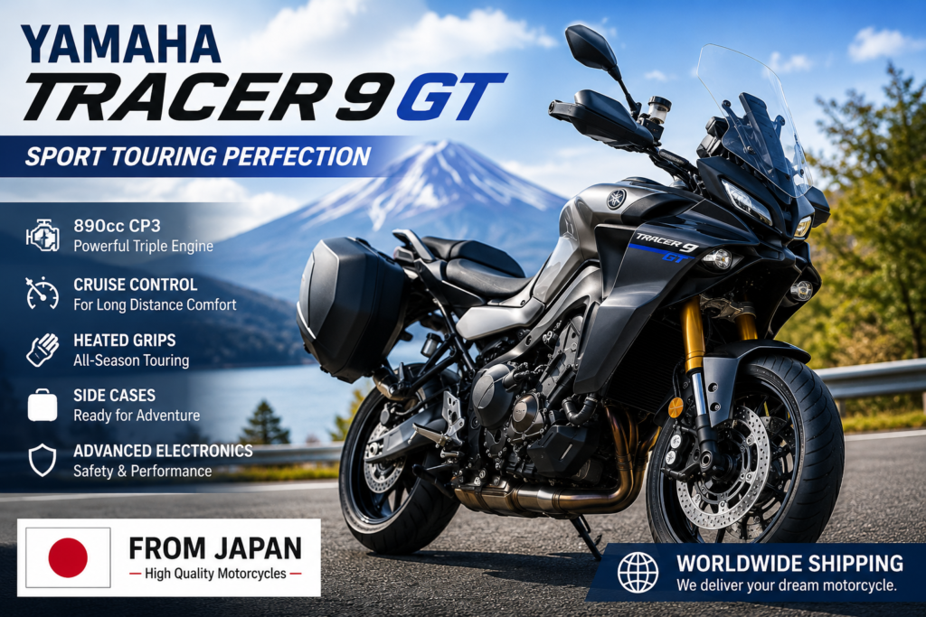Yamaha Tracer 9 GT for Sale from Japan: Review, Specs, Price & Buying Guide