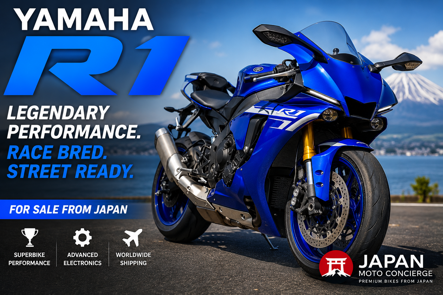 Yamaha YZF-R1 for Sale from Japan: Review, Specs & Buying Guide (Used & New)